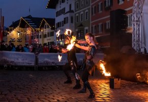 Silvester-Feuershow