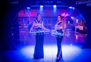Spezielle LED-Hostessen